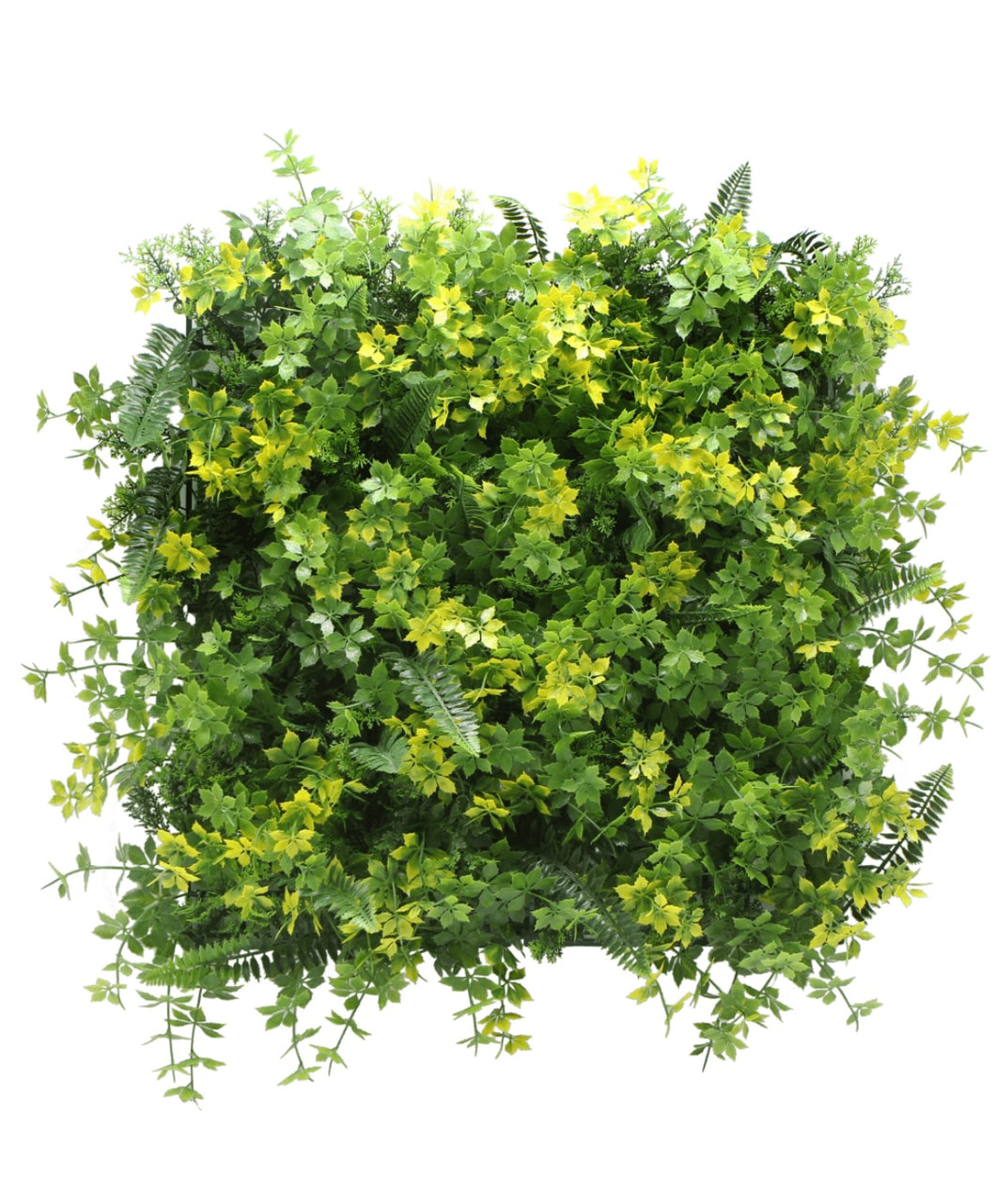 Artificial Yellow Amazon Wall Matting - 50cm x 50cm