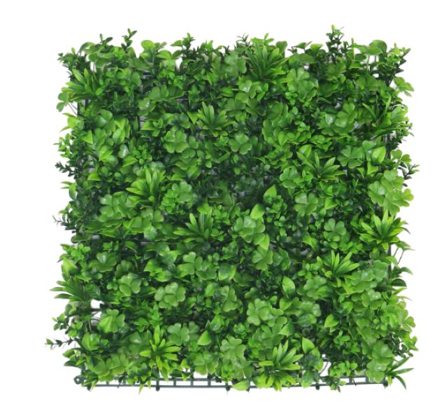 Artificial Mixed Greenery Green Wall Matting - 50cm x 50cm