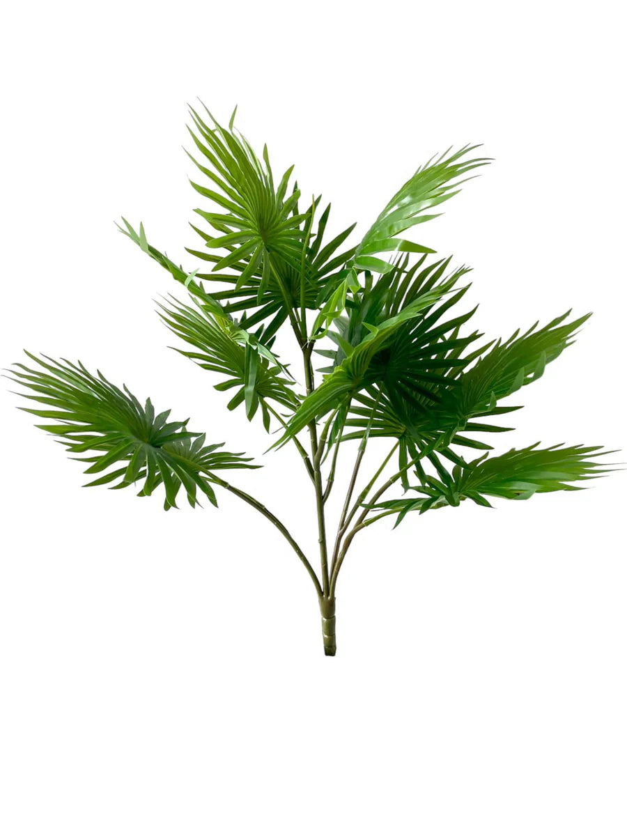 Artificial Palm Fan Bunch - 70cm