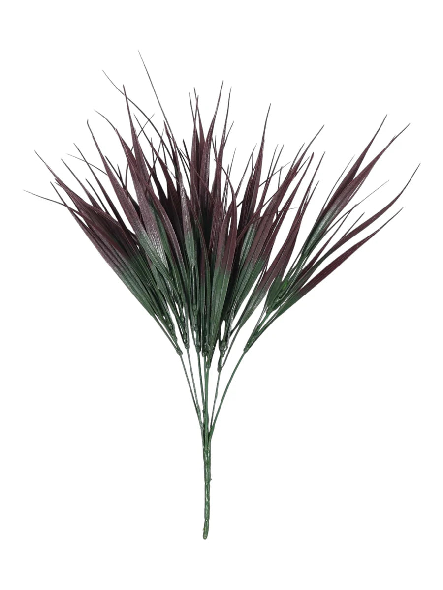 Artificial Vanilla Grass UV purple green - 45cm