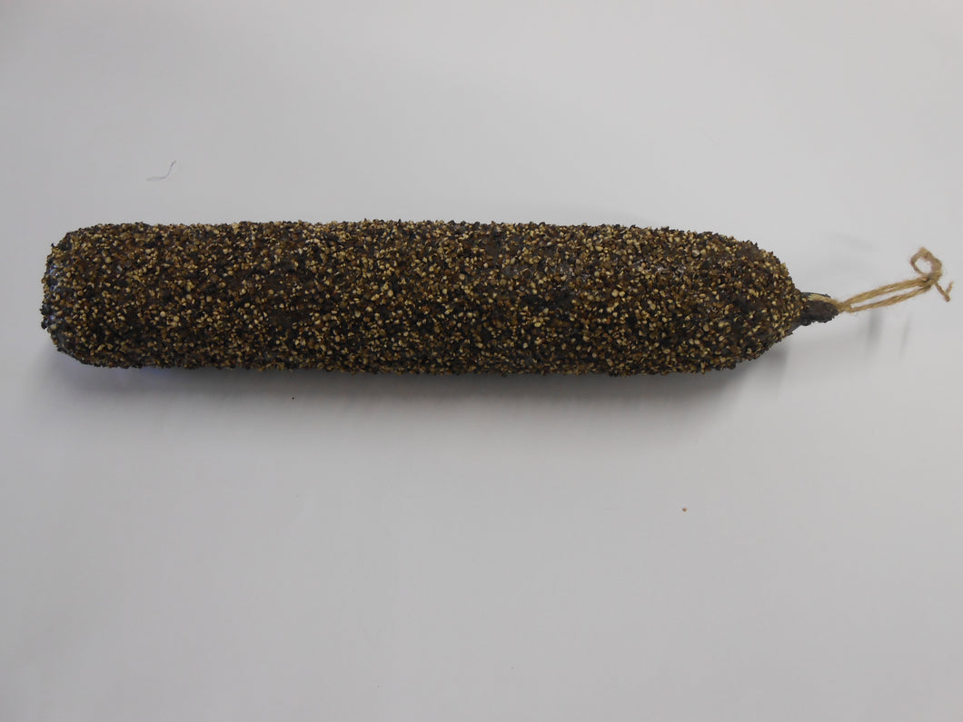 Artificial Peppered Salami Moulded
