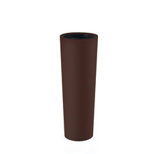 Load image into Gallery viewer, Plant Couture - Chanel B Fiberglass Pot - Mahogany Brown 
