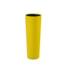 Load image into Gallery viewer, Plant Couture - Chanel B Fiberglass Pot - Traffic Yellow 
