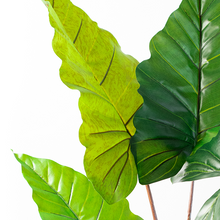 Load image into Gallery viewer, Plant Couture - Artificial Plants - Elephant Ear 120cm - Close Up Of Leaves 
