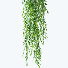 Load image into Gallery viewer, Plant Couture - Artificial Plants - Hanging Grass Bush 75cm - Close Up
