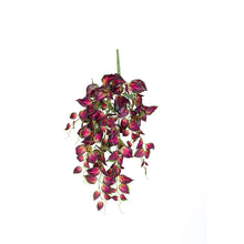Load image into Gallery viewer, Plant Couture - Artificial Plants - Hanging Perilla Leaf Bush Pink 70cm
