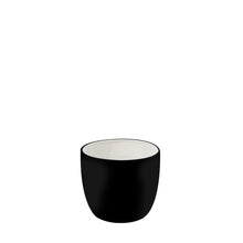 Load image into Gallery viewer, Plant Couture - Artificial Plant Pot - Montana Medium Gelcoat - Jet Black 

