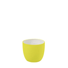 Load image into Gallery viewer, Plant Couture - Artificial Plant Pot - Montana Medium Gelcoat - Zink Yellow 
