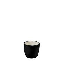 Load image into Gallery viewer, Plant Couture - Artificial Plant Pot - Montana Small - Jet Black 
