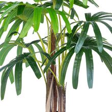 Load image into Gallery viewer, Plant Couture - Artificial Plants - Rhaphis Palm 120cm - Close Up Of Leaves And Stems 
